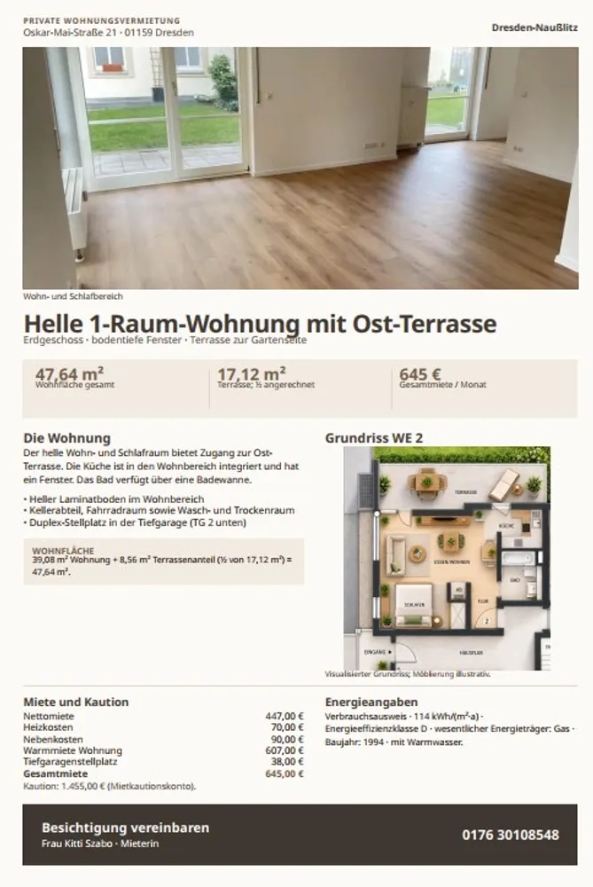 1 Zimmer Wohnung mit 47 m² in Dresden – Bild 7