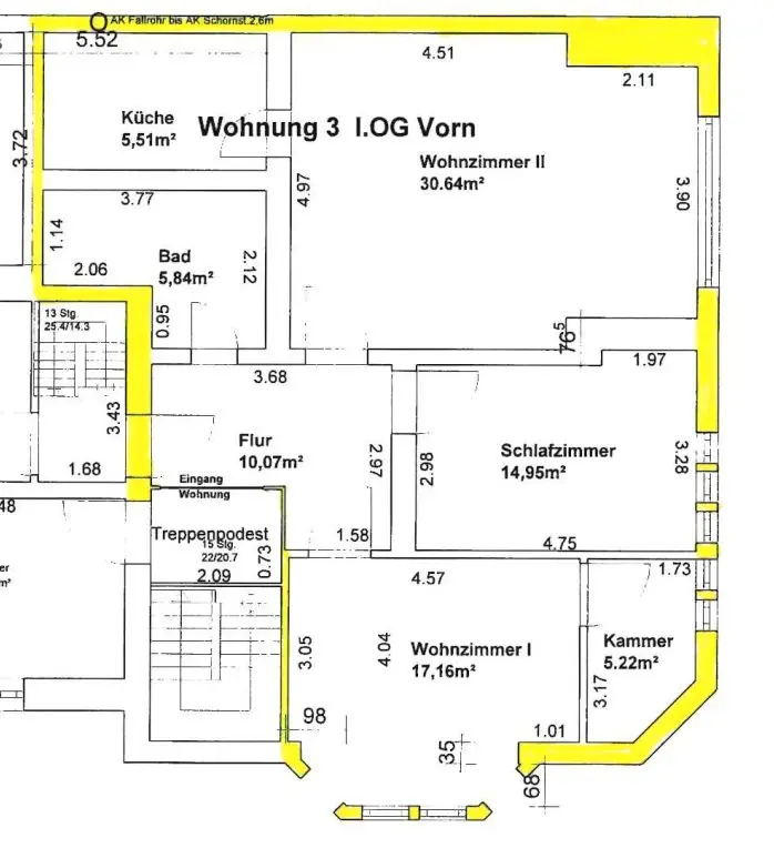 3 Zimmer Wohnung mit 95 m² in Schwedt/Oder – Bild 8
