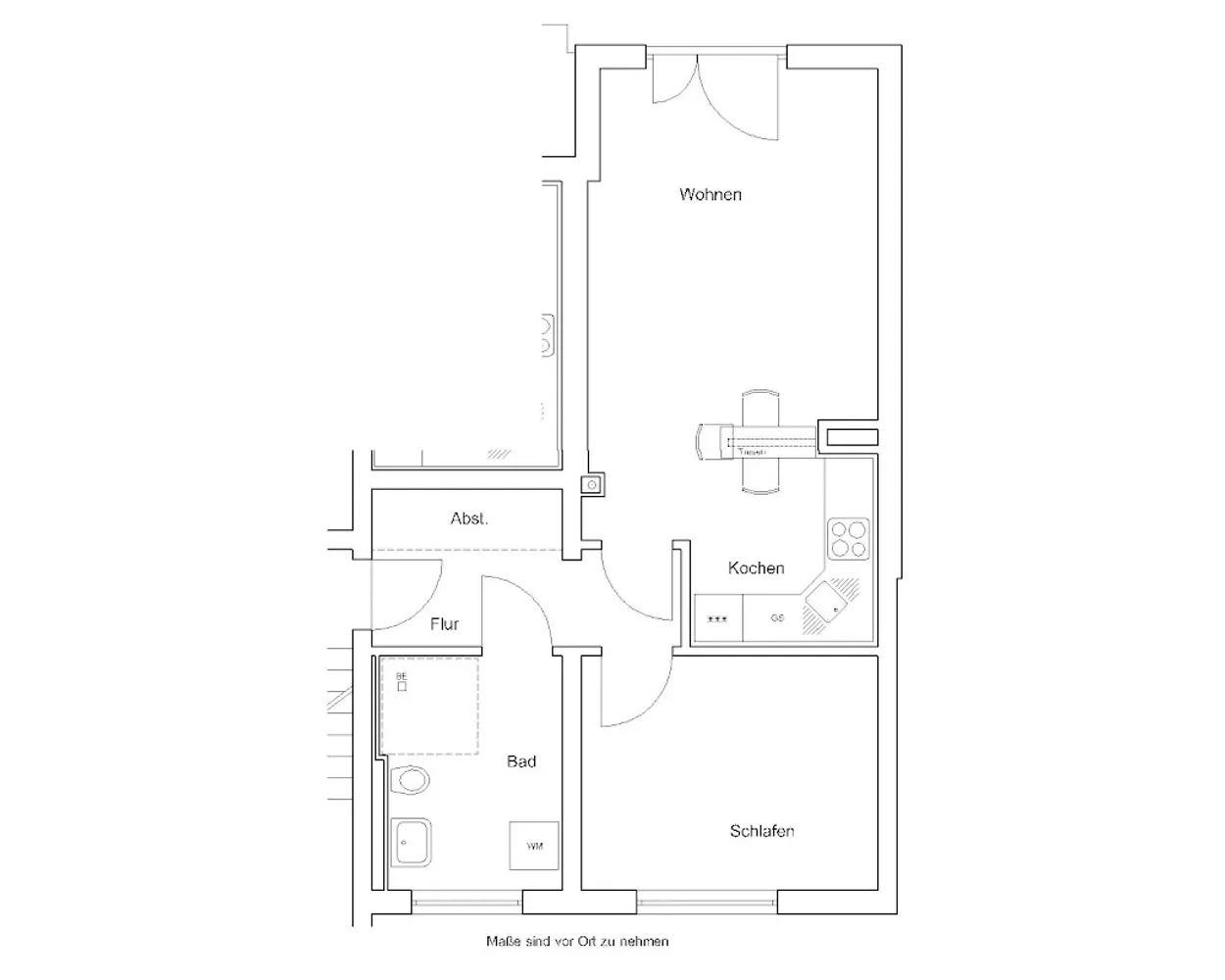 2 Zimmer Wohnung mit 46 m² in Braunschweig – Bild 4