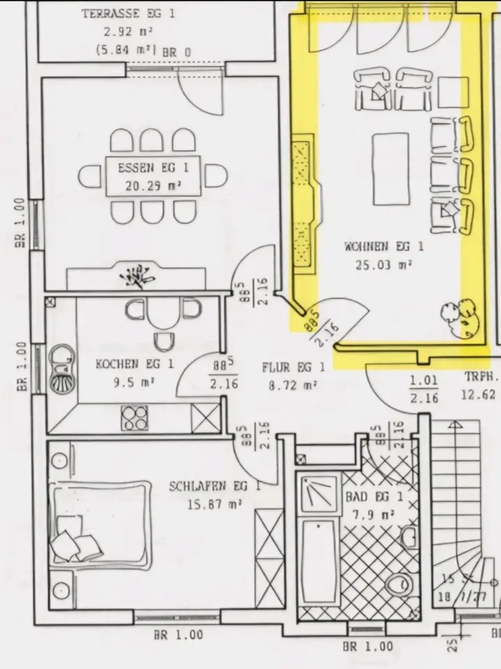 2 room apartment with 25 m² in Marburg – Photo 5