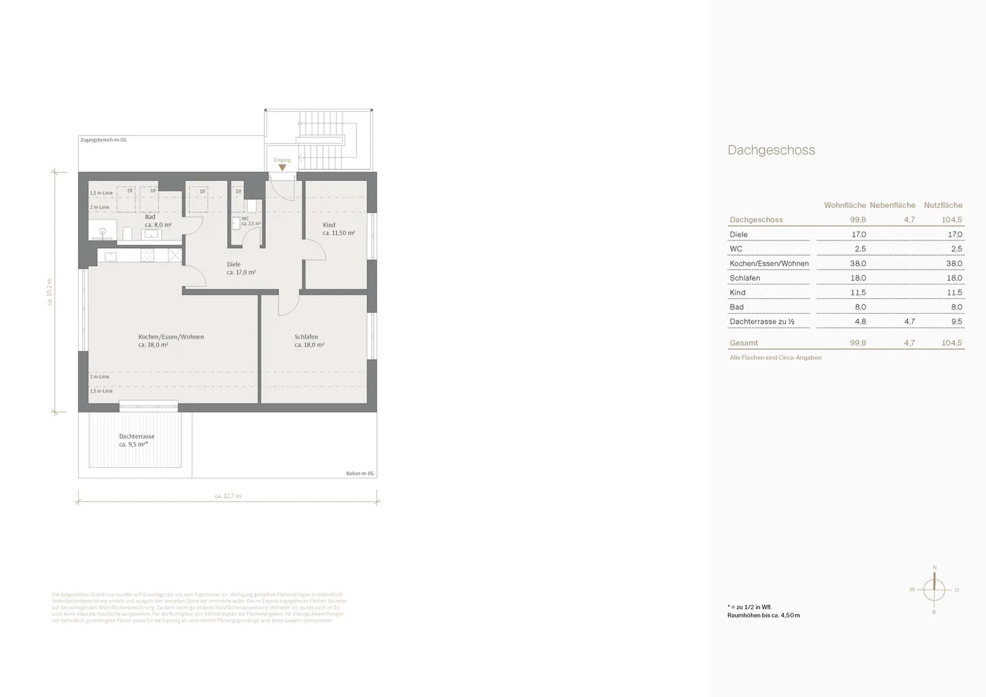 3 Zimmer Wohnung mit 100 m² in München – Bild 8