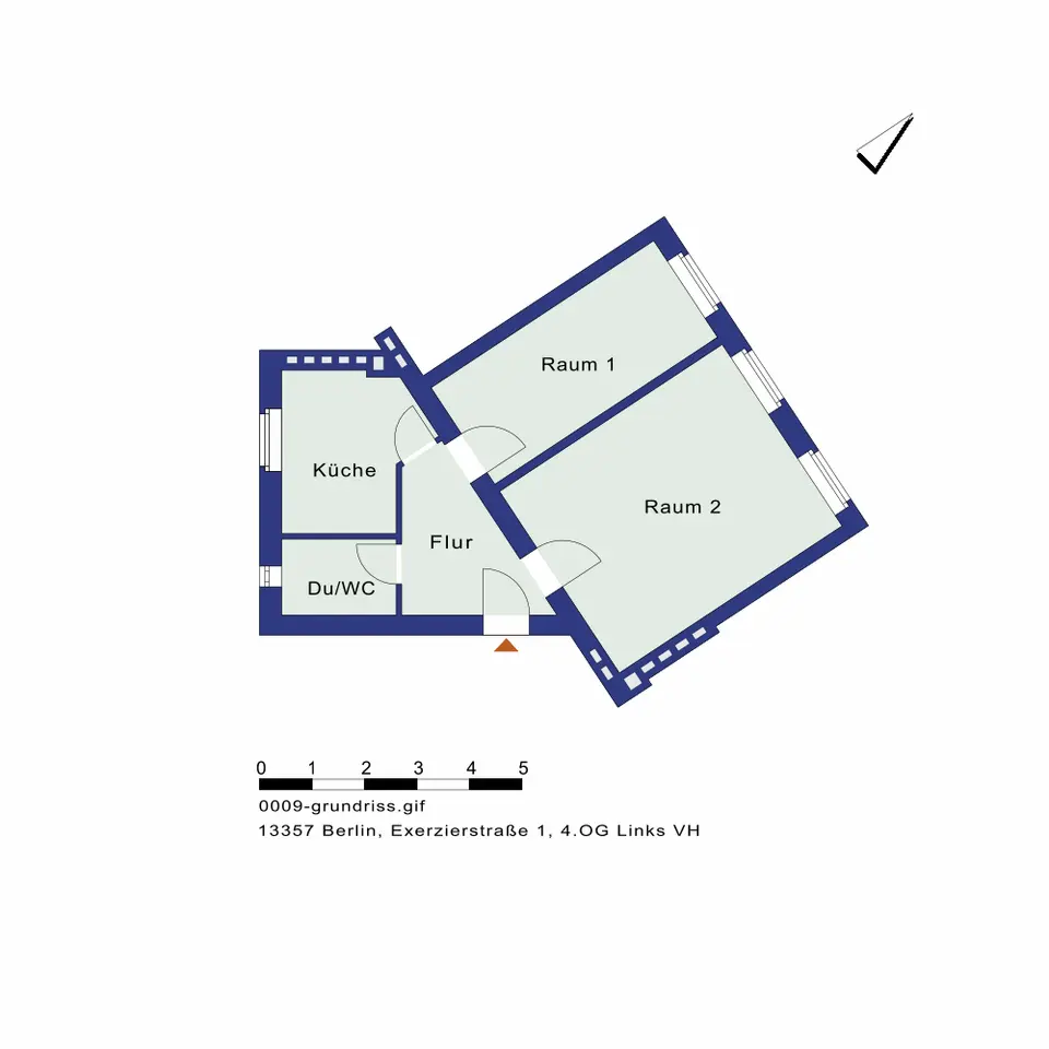 2 Zimmer Wohnung mit 49 m² in Berlin – Bild 7