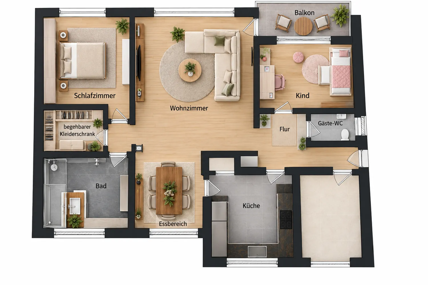 4 Zimmer Wohnung mit 118 m² in Oberhausen – Bild 12