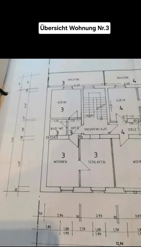 3 Zimmer Wohnung mit 45 m² in Saarbrücken – Bild 4