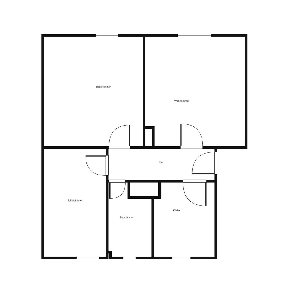 3 Zimmer Wohnung mit 52 m² in Braunschweig – Bild 2