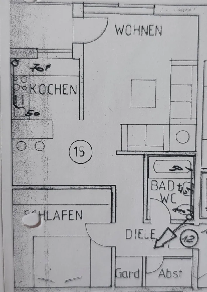 2 Zimmer Wohnung mit 63 m² in Köln – Bild 2