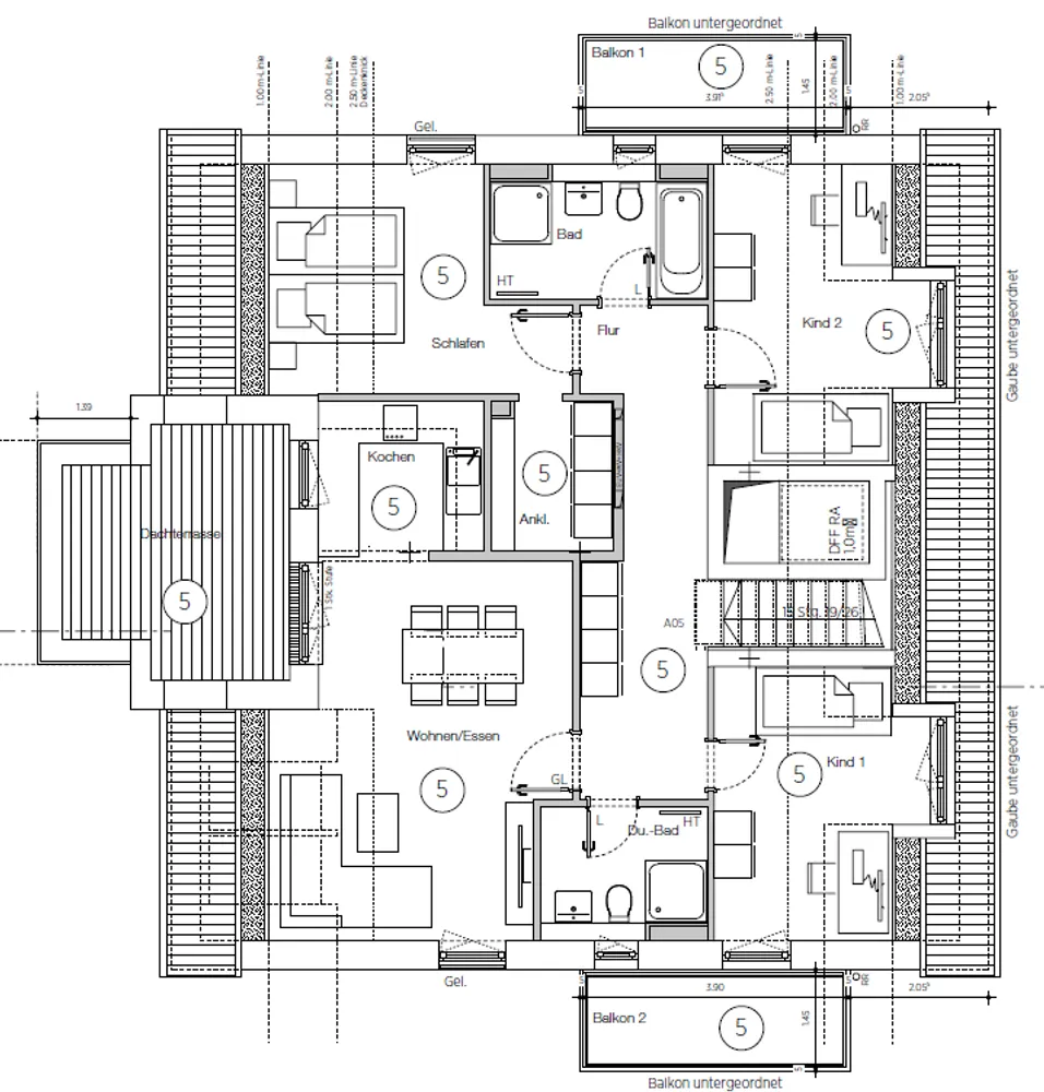 4 Zimmer Wohnung mit 101 m² in München – Bild 3