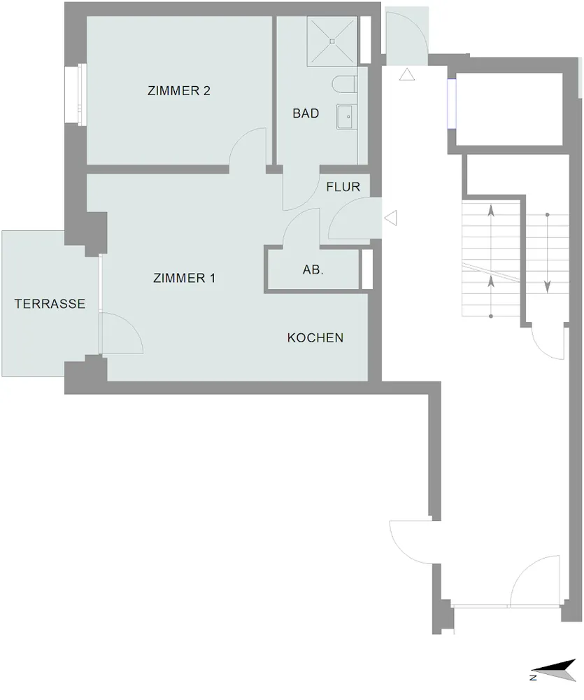 2 Zimmer Wohnung mit 56 m² in Bremen – Bild 2