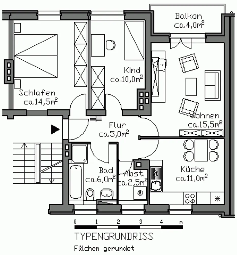 3 Zimmer Wohnung mit 68 m² in Hannover – Bild 6