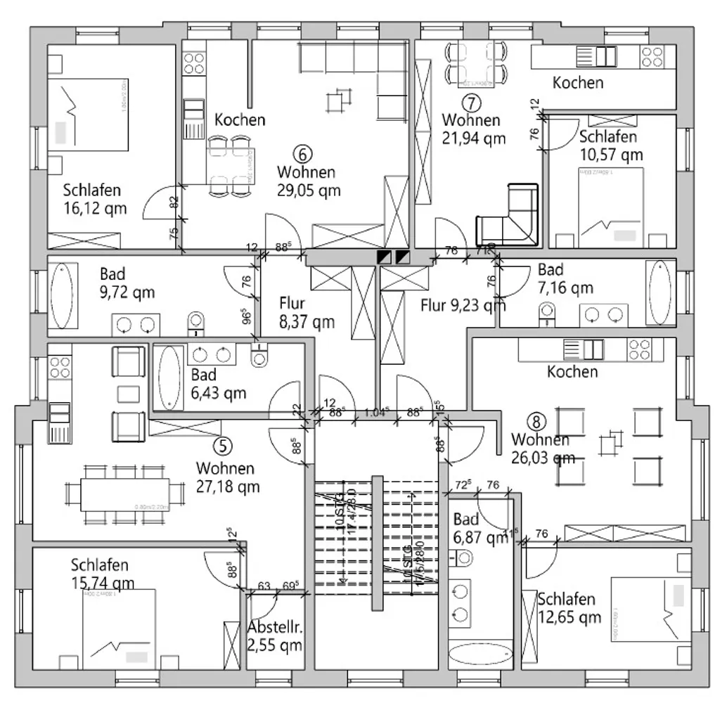 3 Zimmer Wohnung mit 63 m² in Dresden – Bild 3