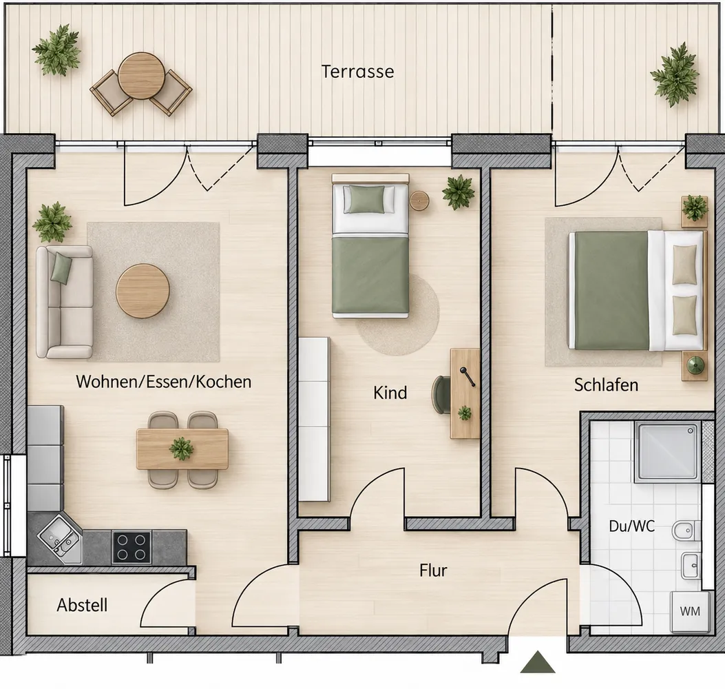 3 Zimmer Wohnung mit 84 m² in Werder (Havel) – Bild 7