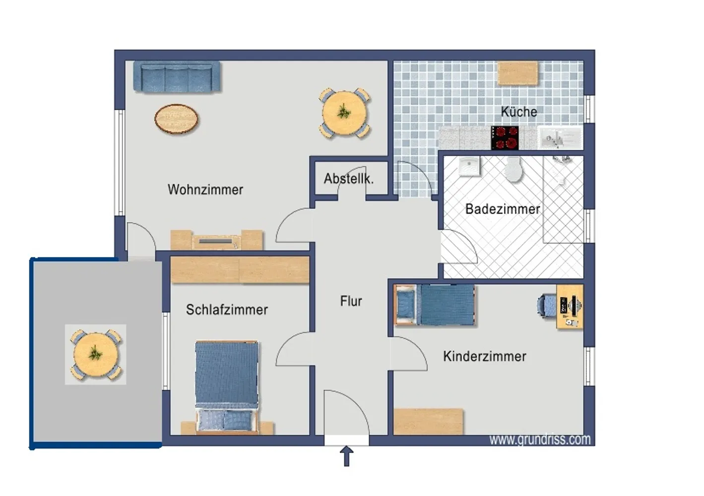 3 Zimmer Wohnung mit 75 m² in Osnabrück – Bild 2