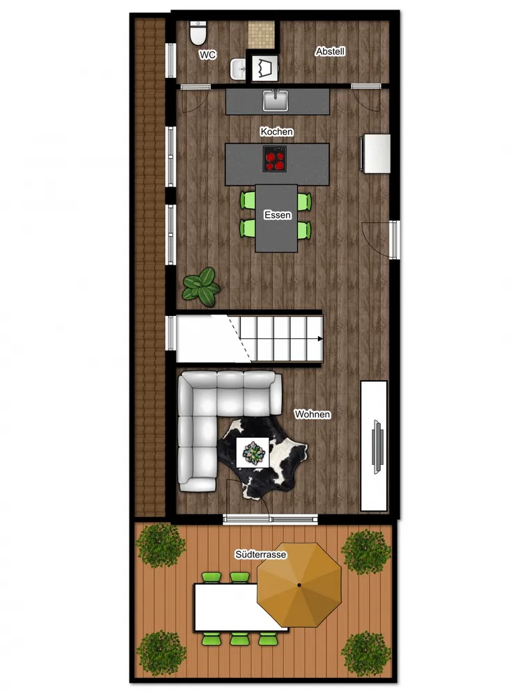 4 Zimmer Wohnung mit 153 m² in Magdeburg – Bild 2