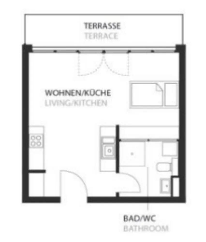 1 Zimmer Wohnung mit 42 m² in Berlin – Bild 9
