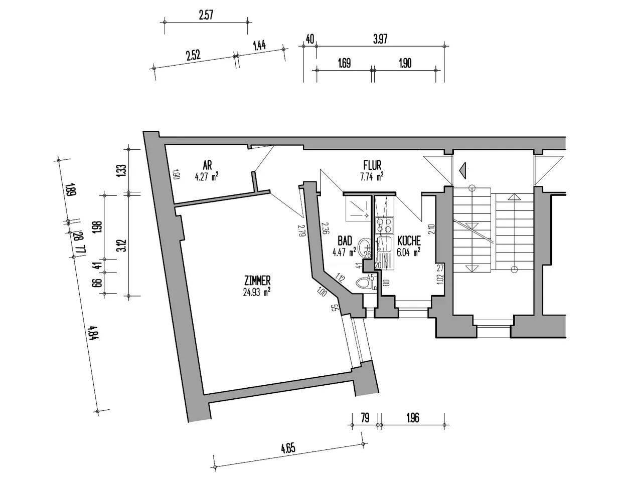 1 Zimmer Wohnung mit 49 m² in Berlin – Bild 11