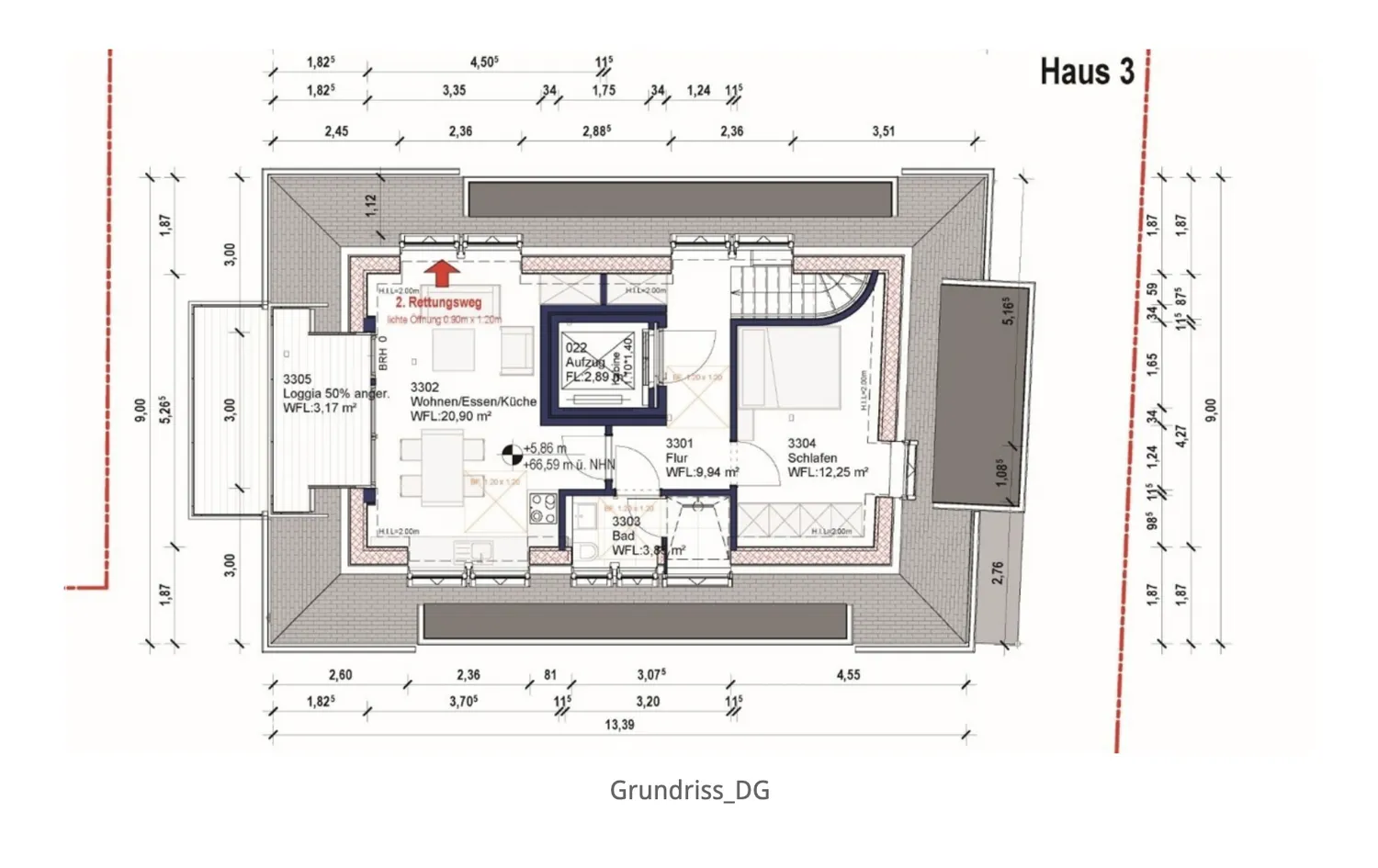 2 Zimmer Wohnung mit 56 m² in Münster – Bild 10