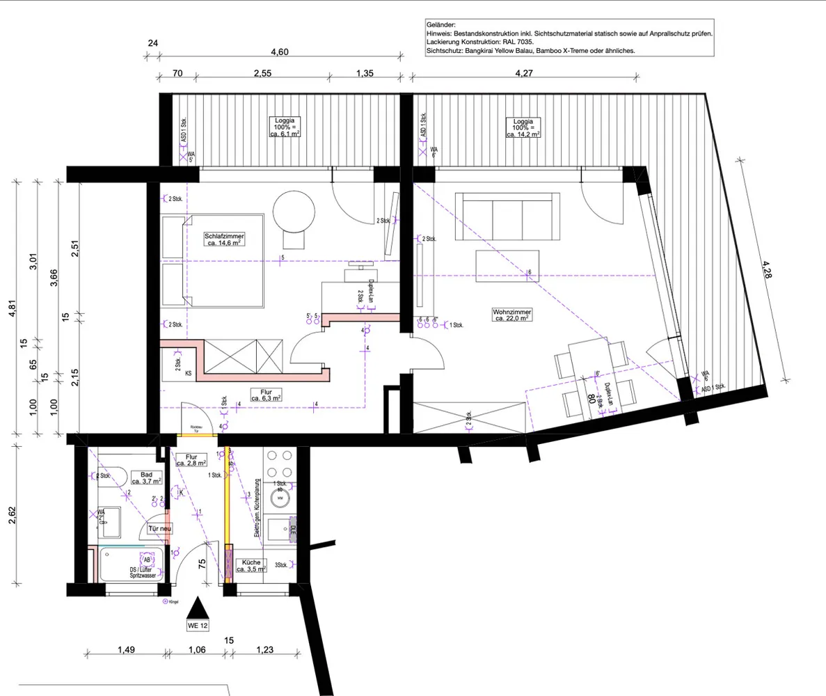 2 Zimmer Wohnung mit 70 m² in Lübeck – Bild 10