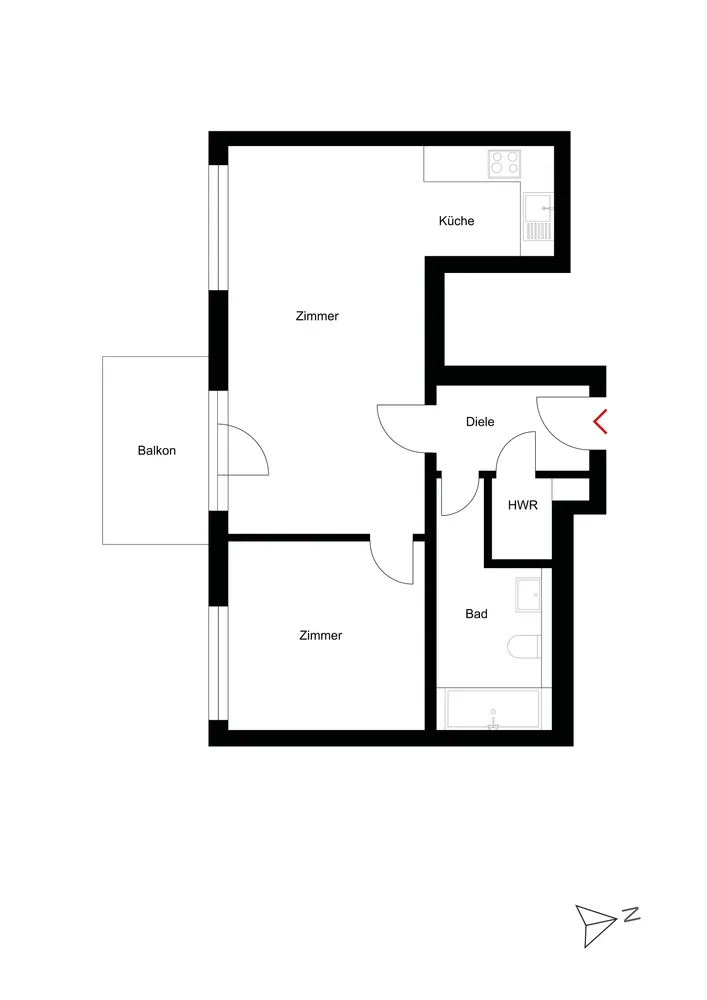 2 Zimmer Wohnung mit 57 m² in Berlin – Bild 9