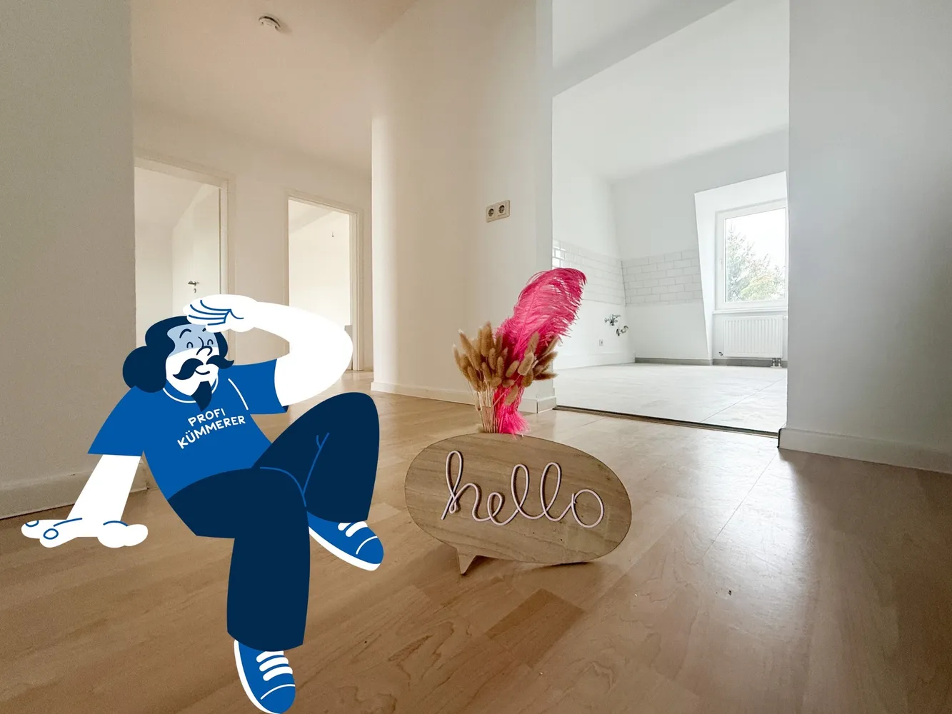 4 room apartment with 93 m² in Magdeburg – Photo 1