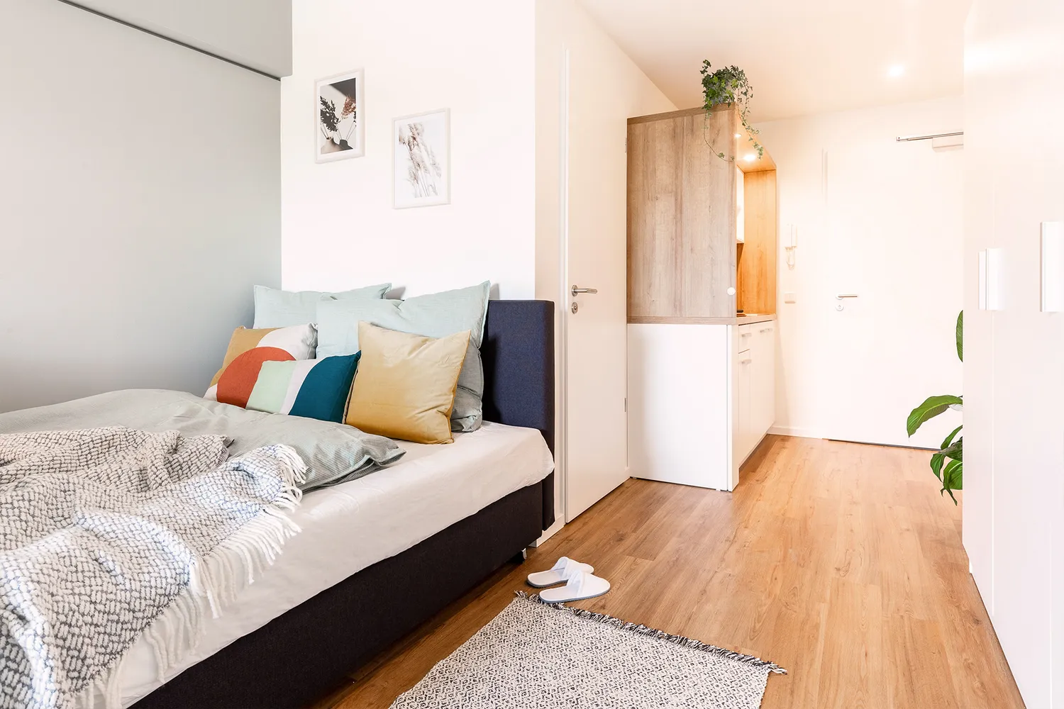 1 room apartment with 27 m² in Munich – Photo 4