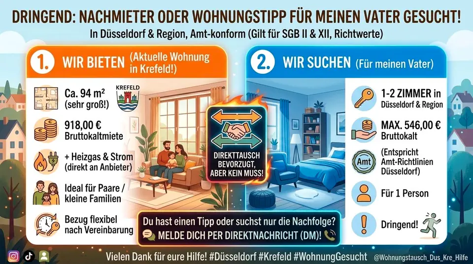 4 Zimmer Wohnung mit 80 m² in Tönisvorst – Bild 4
