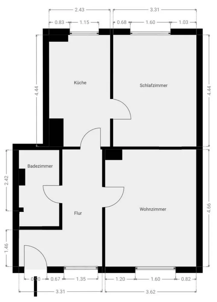 1 Zimmer Wohnung mit 27 m² in Köln – Bild 6