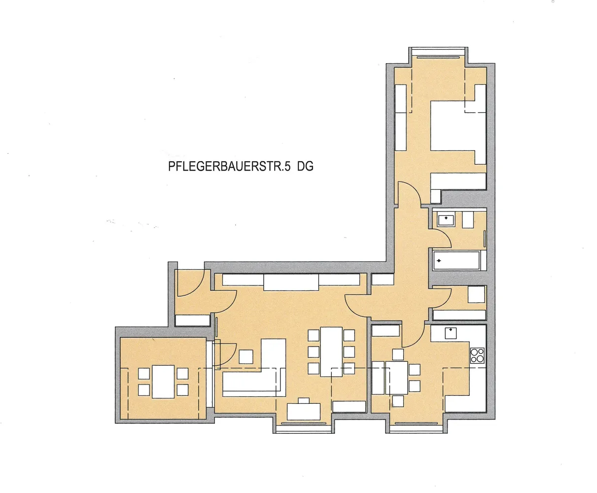 2 room apartment with 75 m² in Munich – Photo 3