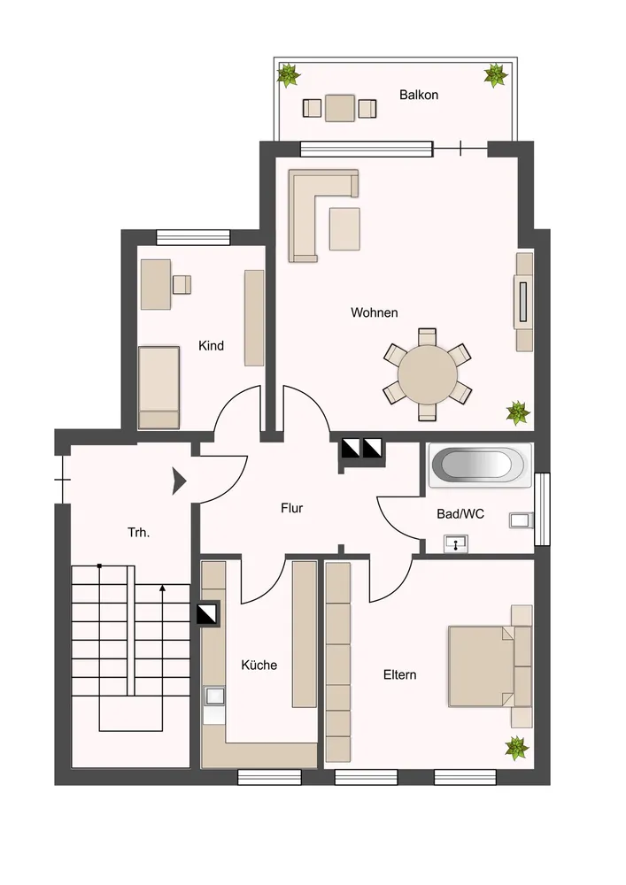 3 Zimmer Wohnung mit 67 m² in Stade – Bild 8
