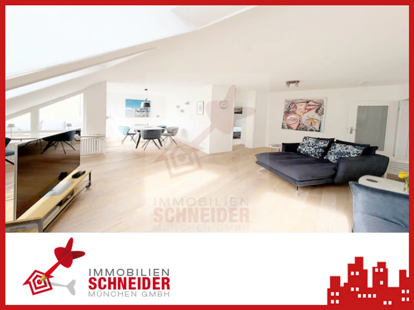 3 Zimmer Wohnung mit 84 m² in München – Bild 1