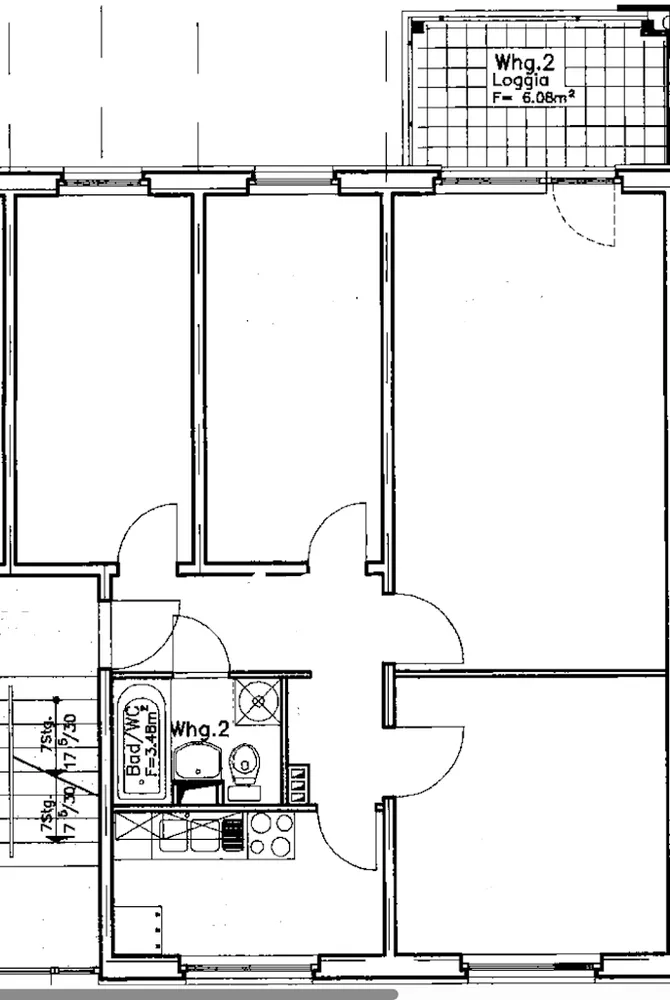 4 Zimmer Wohnung mit 73 m² in Neubrandenburg – Bild 6