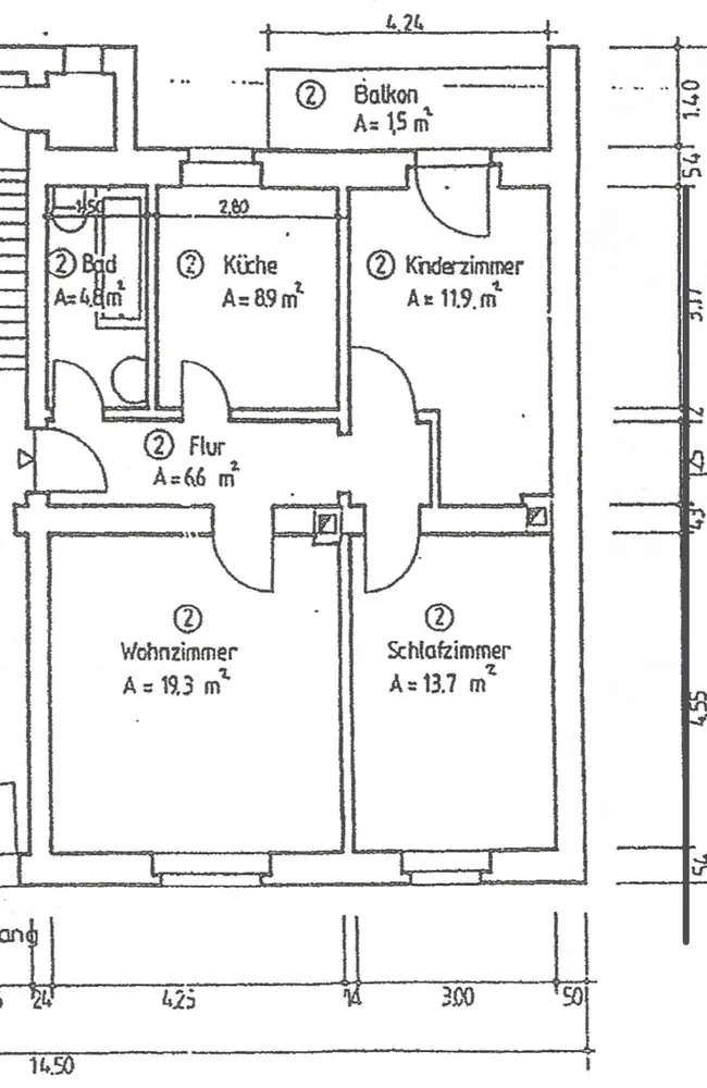 3 Zimmer Wohnung mit 68 m² in Wuppertal – Bild 8