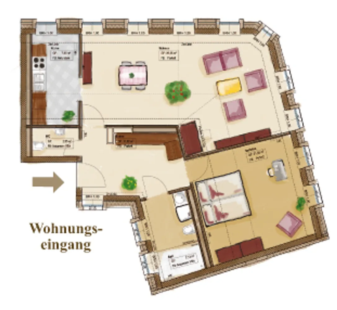 3 Zimmer Wohnung mit 83 m² in Dresden – Bild 12