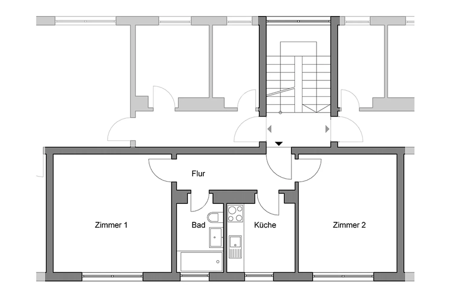 2 Zimmer Wohnung mit 46 m² in Nürnberg – Bild 5