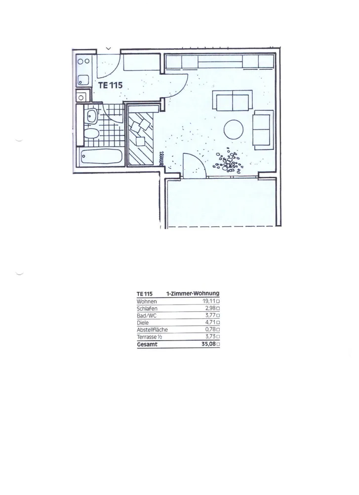 1 Zimmer Wohnung mit 35 m² in München – Bild 11
