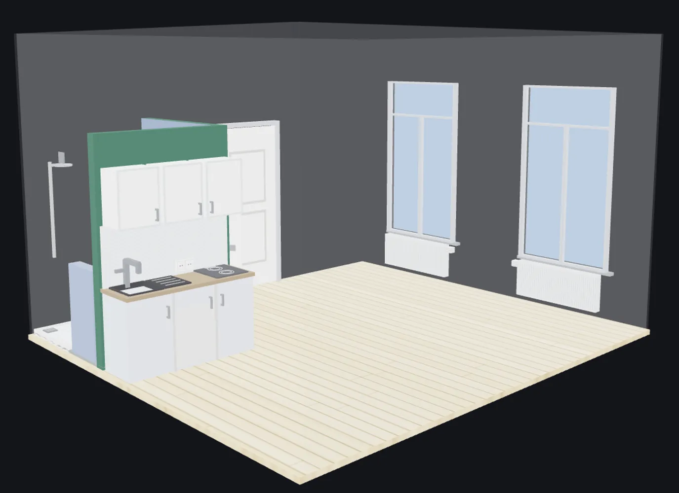 1 Zimmer Wohnung mit 27 m² in Aachen – Bild 11