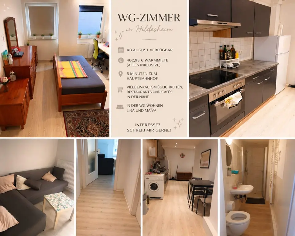WG-Zimmer mit 14 m² in Hildesheim – Bild 1