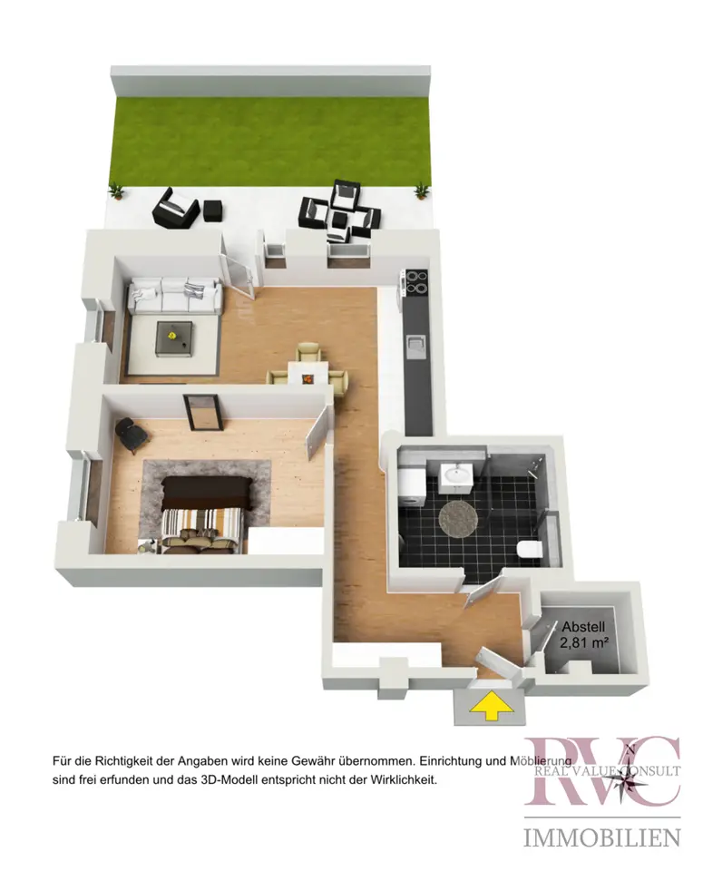 2 Zimmer Wohnung mit 67 m² in Traunstein – Bild 10