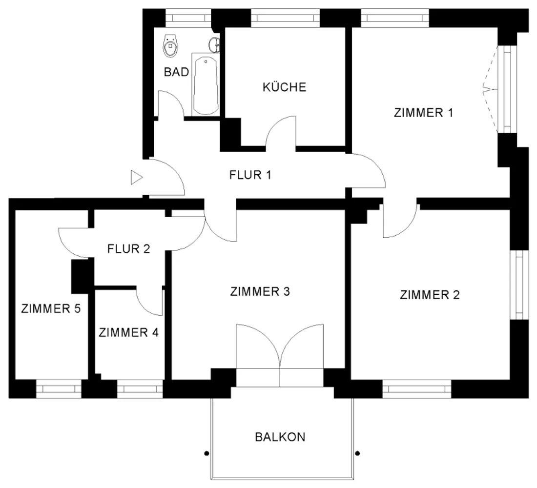 4 Zimmer Wohnung mit 88 m² in Nürnberg – Bild 3