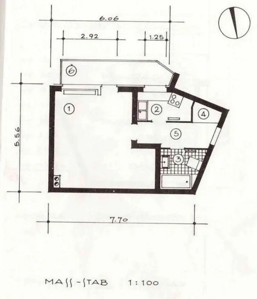 1 Zimmer Wohnung mit 40 m² in Elmshorn – Bild 3