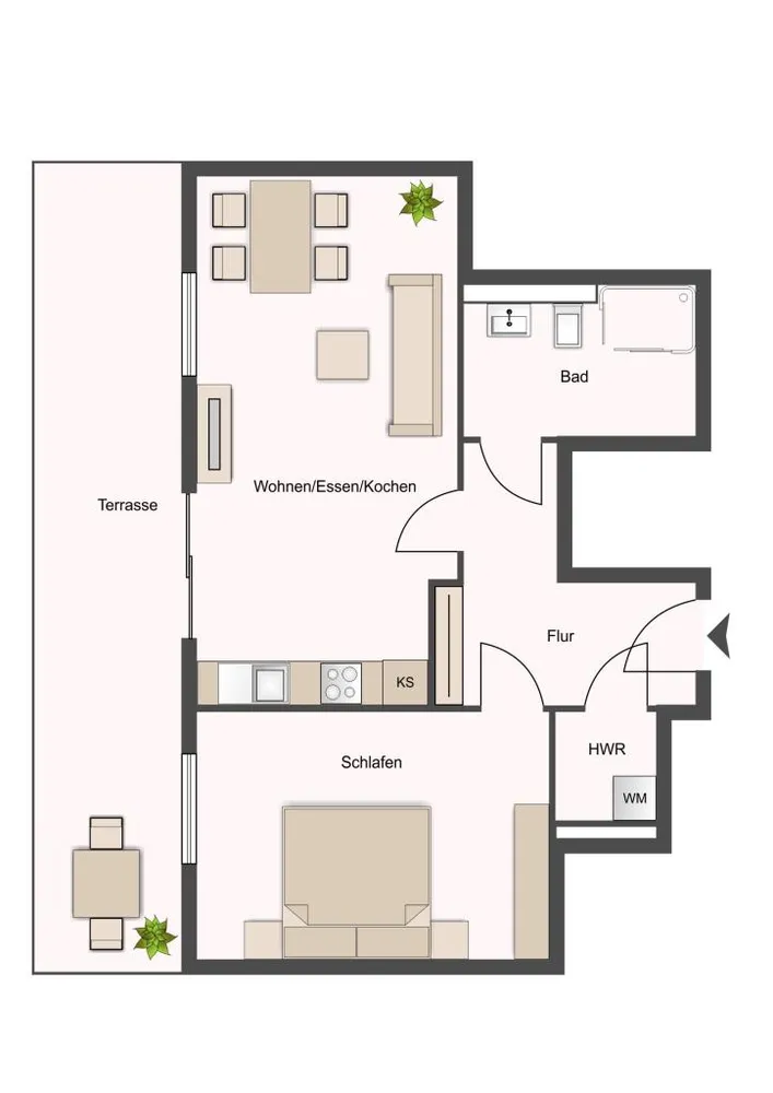 2 Zimmer Wohnung mit 63 m² in Hamburg – Bild 8