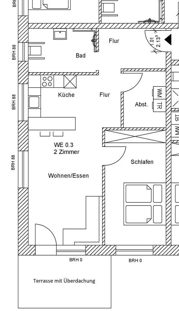 2 Zimmer Wohnung mit 68 m² in Neumünster – Bild 9
