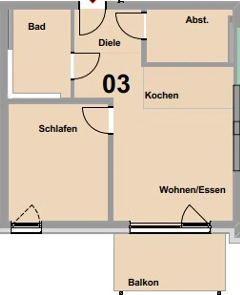 2 Zimmer Wohnung mit 73 m² in Neuwied – Bild 9