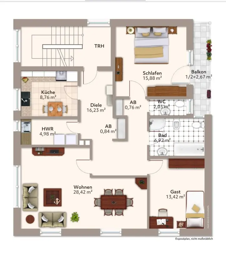 3 Zimmer Wohnung mit 100 m² in Bielefeld – Bild 10
