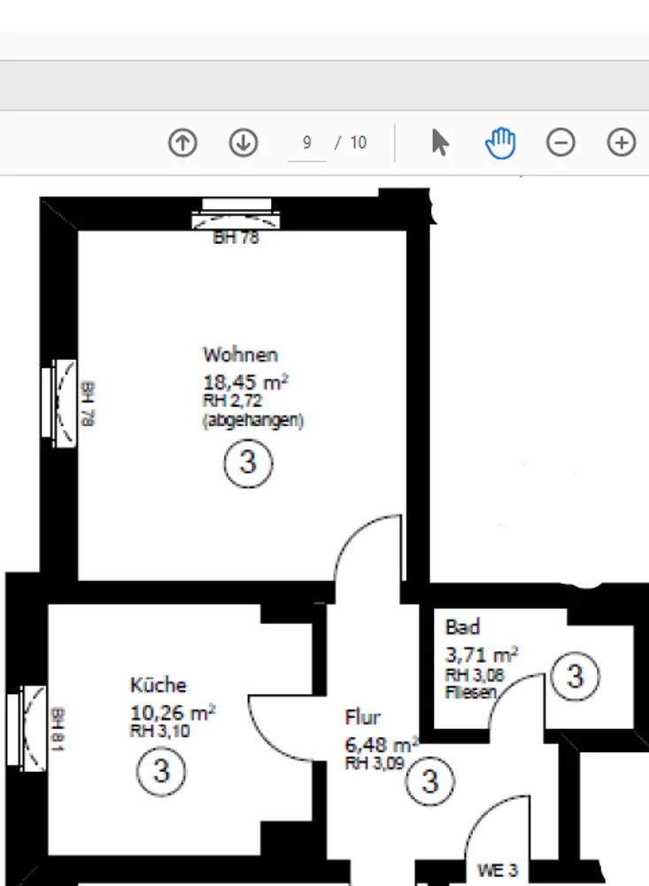 2 Zimmer Wohnung mit 59 m² in Dresden – Bild 2