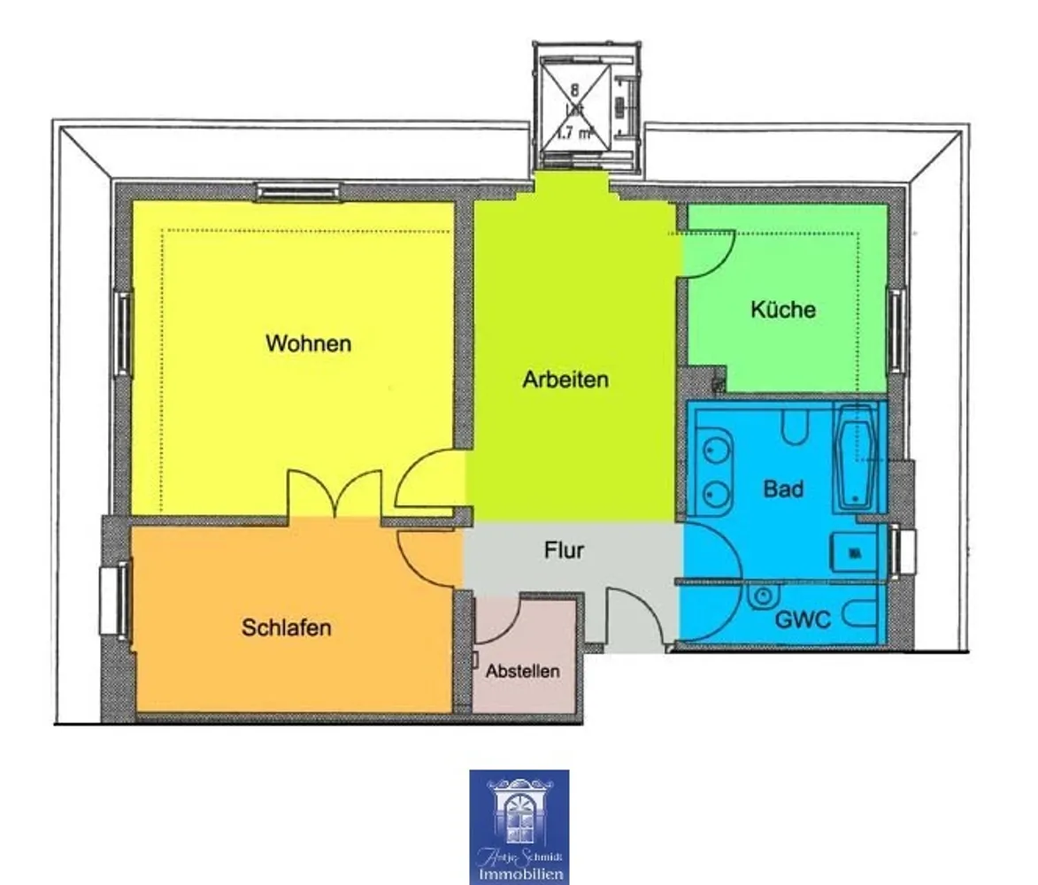 3 Zimmer Wohnung mit 82 m² in Dresden – Bild 11