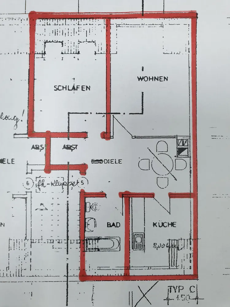 2 Zimmer Wohnung mit 62 m² in Duisburg – Bild 2