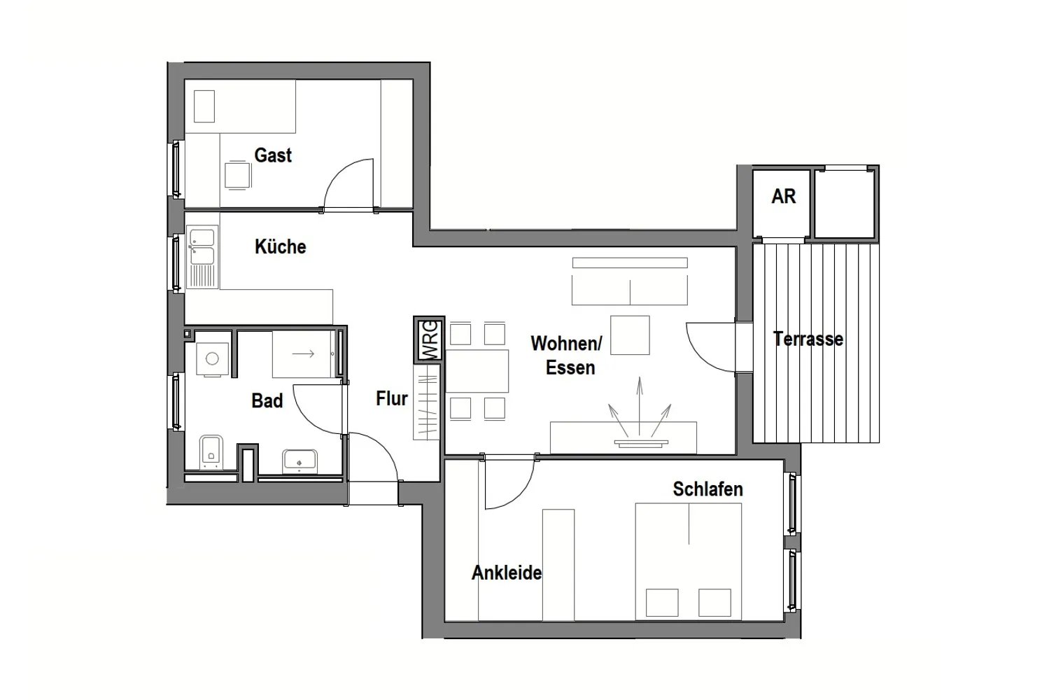3 Zimmer Wohnung mit 78 m² in Crailsheim – Bild 6