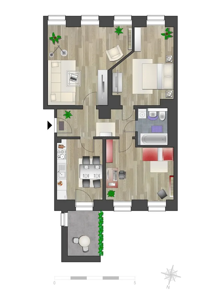 3 Zimmer Wohnung mit 81 m² in Chemnitz – Bild 6