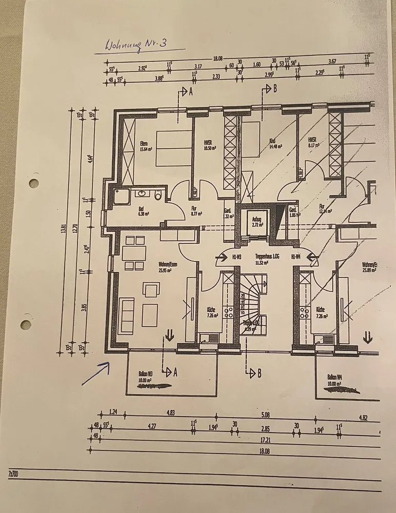 2 Zimmer Wohnung mit 80 m² in Nettetal – Bild 1