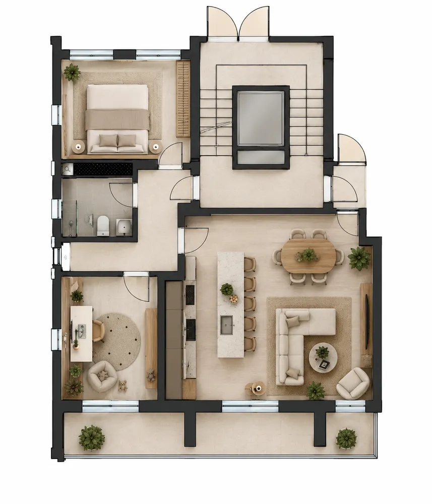 3 Zimmer Wohnung mit 60 m² in Wuppertal – Bild 4
